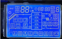 STN negative display controller LCD screen
